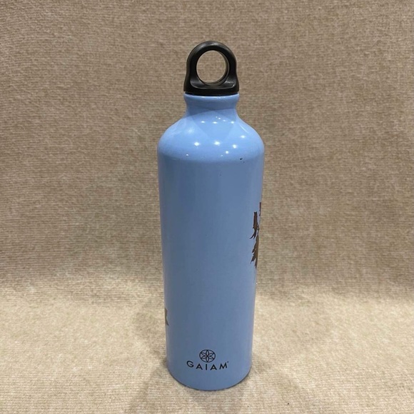 GAIAM Baby Blue Metal Drink Liquid Hydration Beverage Bottle Tumbler Container - Picture 9 of 10